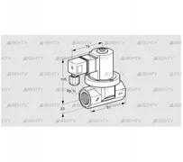 VGP 20R01W6 (85295300) Запорный газовый клапан Kromschroder