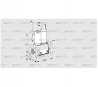 VCS6T65A05NLQSLB/MMMM/MMMM (88204166) Сдвоенный газовый клапан Kromschroder