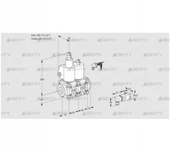 VCS1E15R/15R05LNWL/PPPP/-4PP (88105921) Сдвоенный газовый клапан Kromschroder