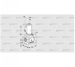 VAS8T100A05NKSLB/PP/PP (88205238) Газовый клапан Kromschroder