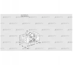 VFC350/50F05-40MMPP (88303108) Регулирующий клапан Kromschroder