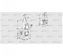 VAS665F05LW3E/B-/PP (88206542) Газовый клапан Kromschroder