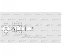 BIC 50HB-0/135-(37)D (84030114) Газовая горелка Kromschroder