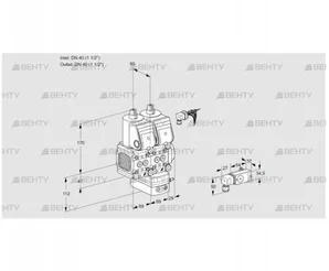 VCD2E40R/40R05FND-100WR/2-PP/PPPP (88105802) Регулятор давления Kromschroder