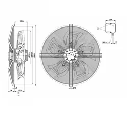 Осевой вентилятор ebmpapst S4D710BF0102