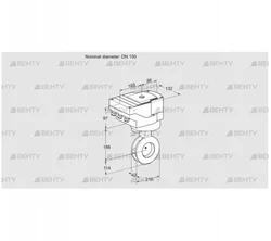 IBGF150Z05/40A2DR10 (88301263) Дроссельная заслонка Kromschroder