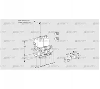 VCS1E15R/15R05NNWL3/PPPP/2--3 (88101188) Сдвоенный газовый клапан Kromschroder