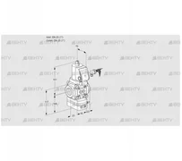 VAV125R/NWSRAK (88018911) Газовый клапан с регулятором соотношения Kromschroder