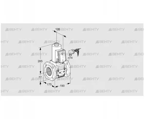 VAS665F05NWE/PP/MM (88205152) Газовый клапан Kromschroder