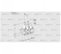 VCS2E25R/40R05NNVWR3/PPPP/PPPP (88101737) Сдвоенный газовый клапан Kromschroder