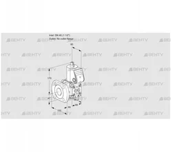 VAS240/-F/NW (88031434) Газовый клапан Kromschroder