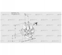 VCG2E40R/40R05NGEVWR3/PPPP/PPPP (88107121) Клапан с регулятором соотношения Kromschroder