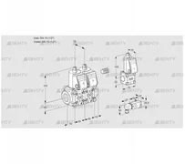 VCS1E15R/15R05NNWR/2-PP/PPBS (88106876) Сдвоенный газовый клапан Kromschroder