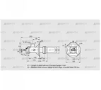 BICA 65HB-0/35-(34)D (84022010) Газовая горелка Kromschroder