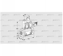 VCS8100F05NLQGRB/PPPP/PPPP (88207348) Сдвоенный газовый клапан Kromschroder