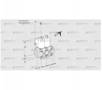 VCS3E50R/50R05NNKL/PPPP/PPPP (88102794) Сдвоенный газовый клапан Kromschroder