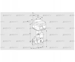 RVS 2/XML10W30S1-6 (86060031) Регулирующий клапан Kromschroder