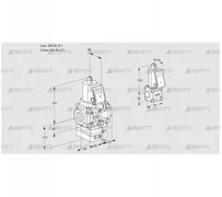 VAG2T50N/50N05GAVQSR/PP/ZS (88103329) Газовый клапан с регулятором соотношения Kromschroder