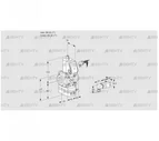 VAD125R/NK-100A (88000659) Газовый клапан с регулятором давления Kromschroder