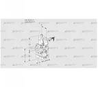 VAD125R/NW-100A (88000201) Газовый клапан с регулятором давления Kromschroder