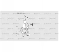 VAS240R/LW (88013852) Газовый клапан Kromschroder