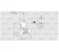 VAS3E50F/50F05NQGL/BS/PP (88104400) Газовый клапан Kromschroder