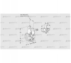 VAS120R/NW (88026679) Газовый клапан Kromschroder