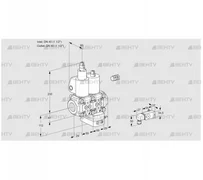 VCG2E40R/40R05LGEWL/MMMM/1--3 (88103951) Клапан с регулятором соотношения Kromschroder