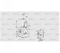 VAS8T100A05NQSRB/3-/P4 (88203827) Газовый клапан Kromschroder