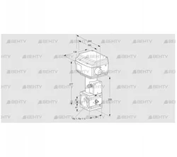 RVS 2/ZML10W60E-3 (86060053) Регулирующий клапан Kromschroder